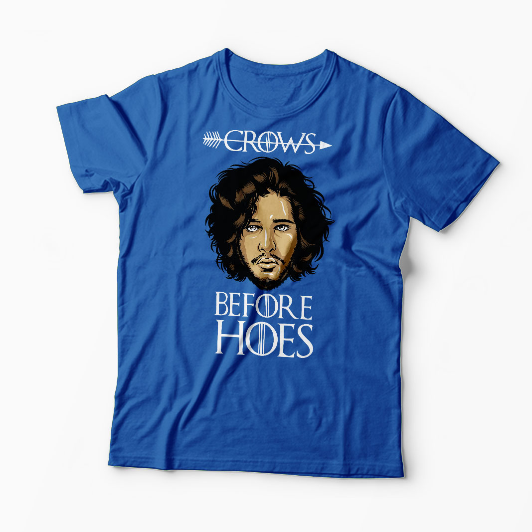 Tricou Crows Before Hoes - Bărbați-Albastru Regal
